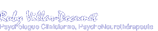 Ruby Villar-Documet - Psychologue clinicienne, Psychothérapeute